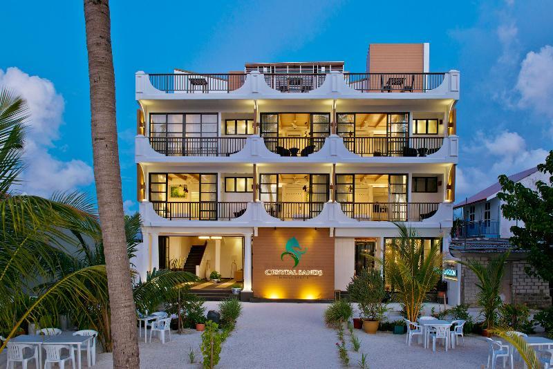 Crystal Sands Beach Hotel At Maafushi Ngoại thất bức ảnh